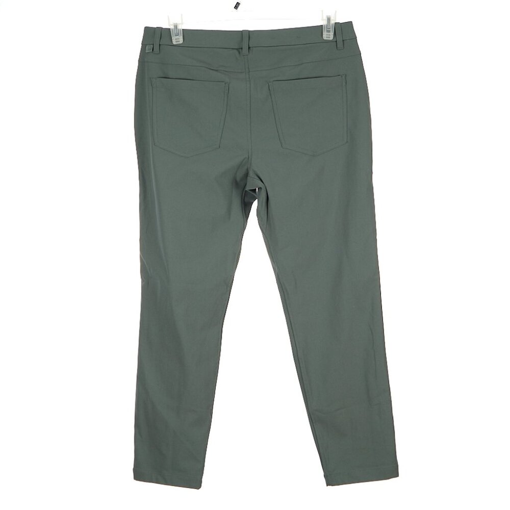 Lululemon ABC Slim-Fit Pant *Warpstreme in Dark Forest Men's 34x28.5" - Picture 3 of 6